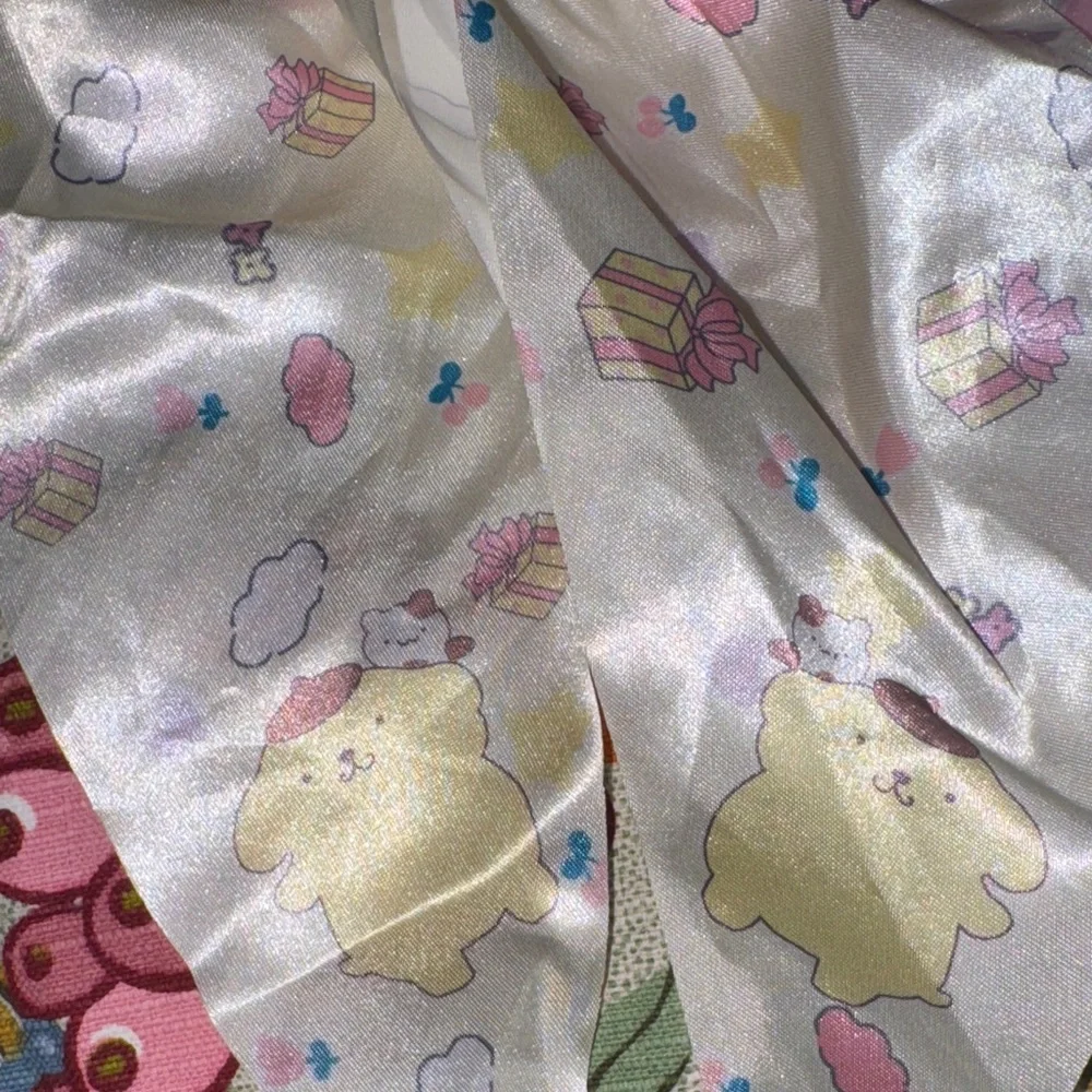 Cute Pastel Hair Bows with Sanrio‎ and Friends prints